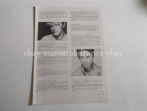 David bowie andy fraser - andy,