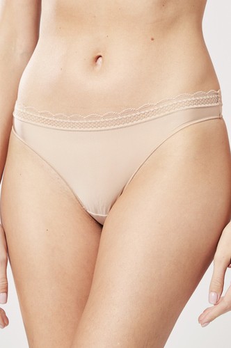 String micro fibre nude sexy
