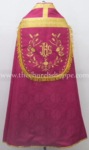 Neuf dark rose cope stole - dark,