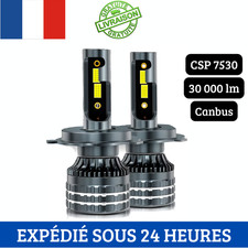 Kit 2 Ampoules LED H7 H4 H1