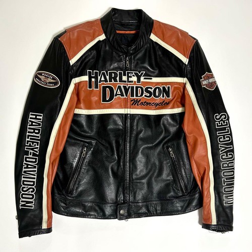 Harley davidson veste cuir - harley-davidson,