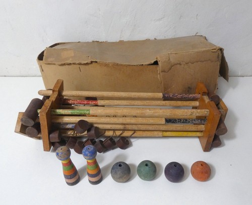 Ancien mini jeu croquet - ancien,