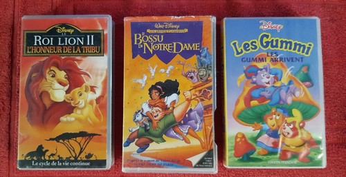 Lot cassettes vidéo vhs - de,