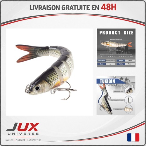 Leurre souple multi articulé - leurre,