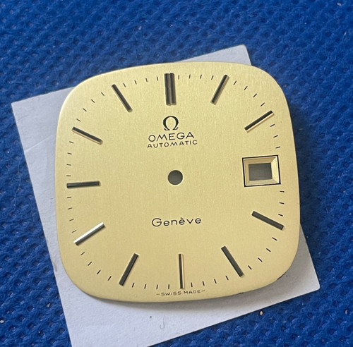 Cadran carré couleur omega - cadran, or