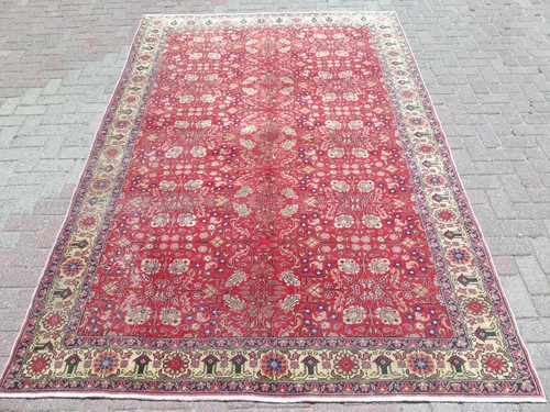 Tapis turc vintage fait main