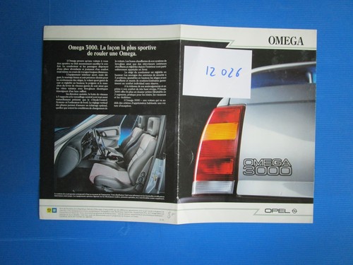 12026 dépliant opel - /,
