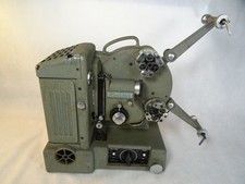 HURTIER TRIFILM 8-9.5-16mm Lens ANGENIEUX Projector Old Movie Projector
