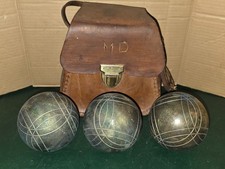 Ancienne TRIPLETTE de boules