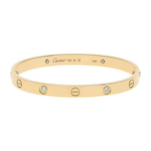 Cartier love 18k yellow - cartier,