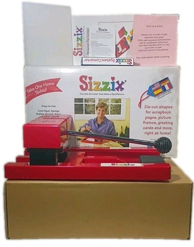 Sizzix original red die - sizzix,