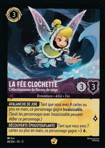 Carte lorcana fée - carte,