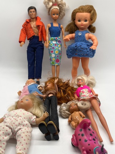 Lot poupées mannequins - de, 9