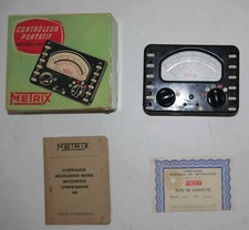 Ancien multimètre portatif