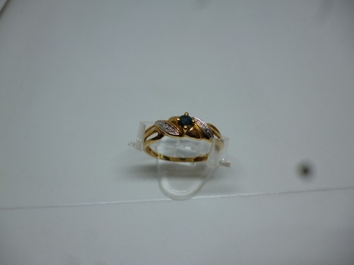 Bague saphir et - bague, k