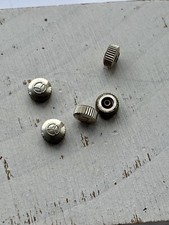 NOS Rodania Crown 4.9 X 2.7 Mm Tap 0.9 Tube 2.0 - 2.5 Mm Silver Colored