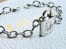 Dior bracelet silver / look  Logo Dior 8 inch