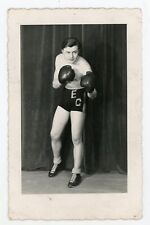 PHOTO photography, BOXING boxer muscle bare chest sport E C glove panties