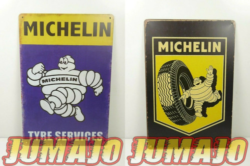 Lot plaques michelin tolee - lot,