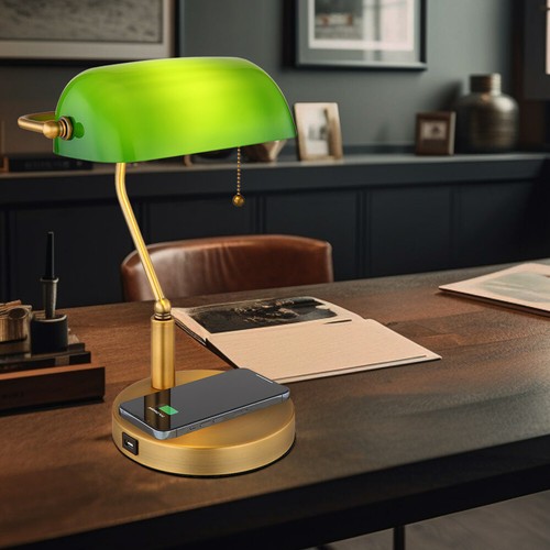 Lampe banquier bureau - banquier,