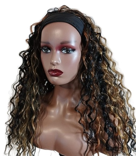 Perruque curly bandeau - 24″,