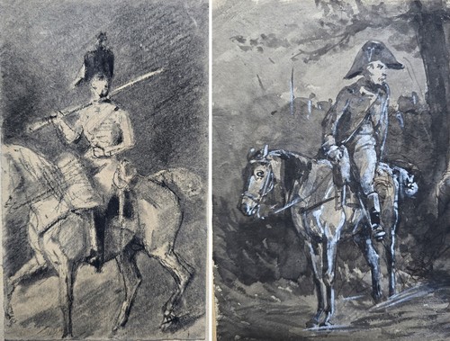 Hippolyte bellangé cavaliers - hippolyte,