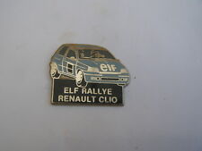 pins renault clio 16s rallye elf n°2