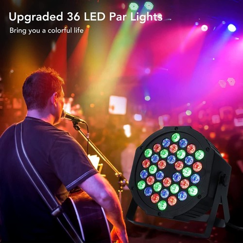 72w lumière par - led, rgb