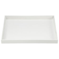 PU Cuir Empilable Bijoux Plateau Vitrine, pour Bracelets Boucles Oreilles