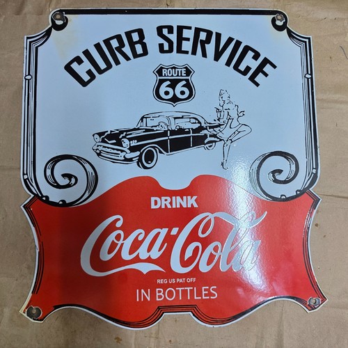 Coca cola curb service - curb,