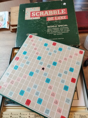 Jeu scrabble luxe - scrabble, de