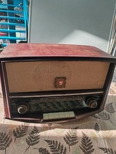 Ancien Poste Radio TSF A Lampe Philips BF 451  A En Bakélite 
