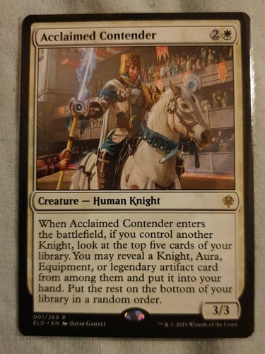 Mtg acclaimed contender - mtg,