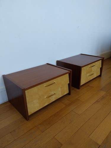 Paire tables chevet - tables,