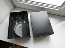 Coffret Nespresso 2 tasses + soucoupes View Collection A&P Design. Etat neuf.