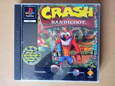 Crash Bandicoot PS1 Sony Playstation 1, Black Label, PAL, ITA, 1996