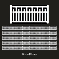 HO Clôture Ferroviaire Lot 1m