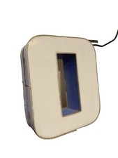 Vintage 60s/70s Aluminum Profiled Neon Letter or Sign