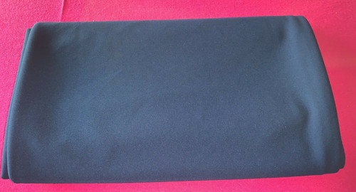 Tissu vintage jersey bleu - vintage,