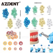 Discos de Pulido para Acabado de Composite Dental Tiras Surtidas Kit +Mandril