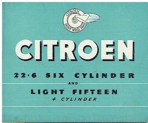 Citroen traction - uk),