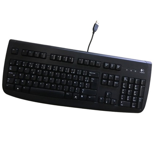 Clavier usb azerty logitech - clavier,