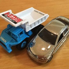 Mini voiture et camion Tomica en plaqué argent Tomica Expo à vendre