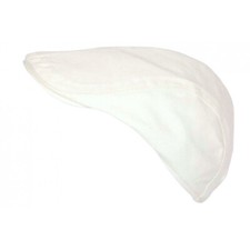 Casquette Beret Blanc Creme en Coton Tendance Sport Pivyk-Taille unique