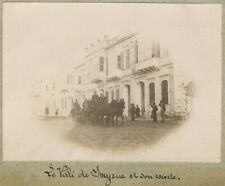 Smyrna Vali and escort. Izmir. Turkey. Turkey. Silver print circa 1900.