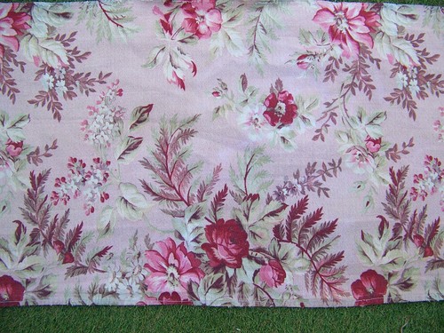 Ancien coupon tissu - coupon, motifs