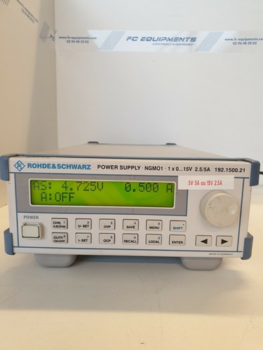 Rohde schwarz ngmo1 power - rohde,