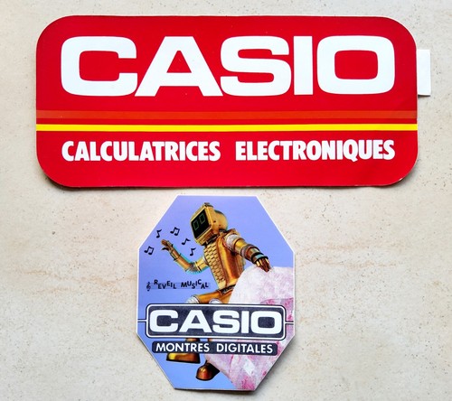 Autocollants montre casio - autocollants,