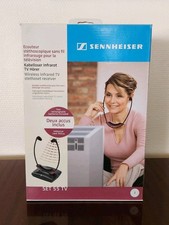 SENNHEISER Set 55 TV Casque Stéthoscopique Sans Fil Infrarouge Jamais Utilisé 