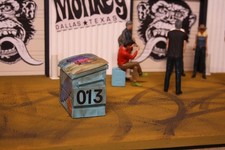 Benne à ordures conteneur